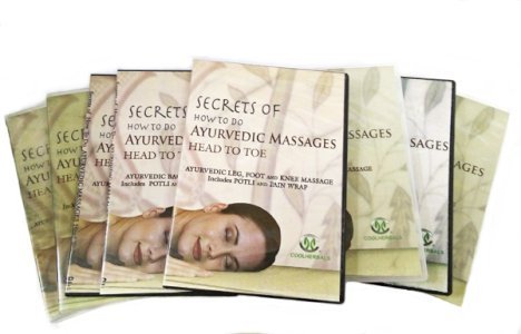 Ayurvedic Full Body Massage – 8 set DVD & Book Set